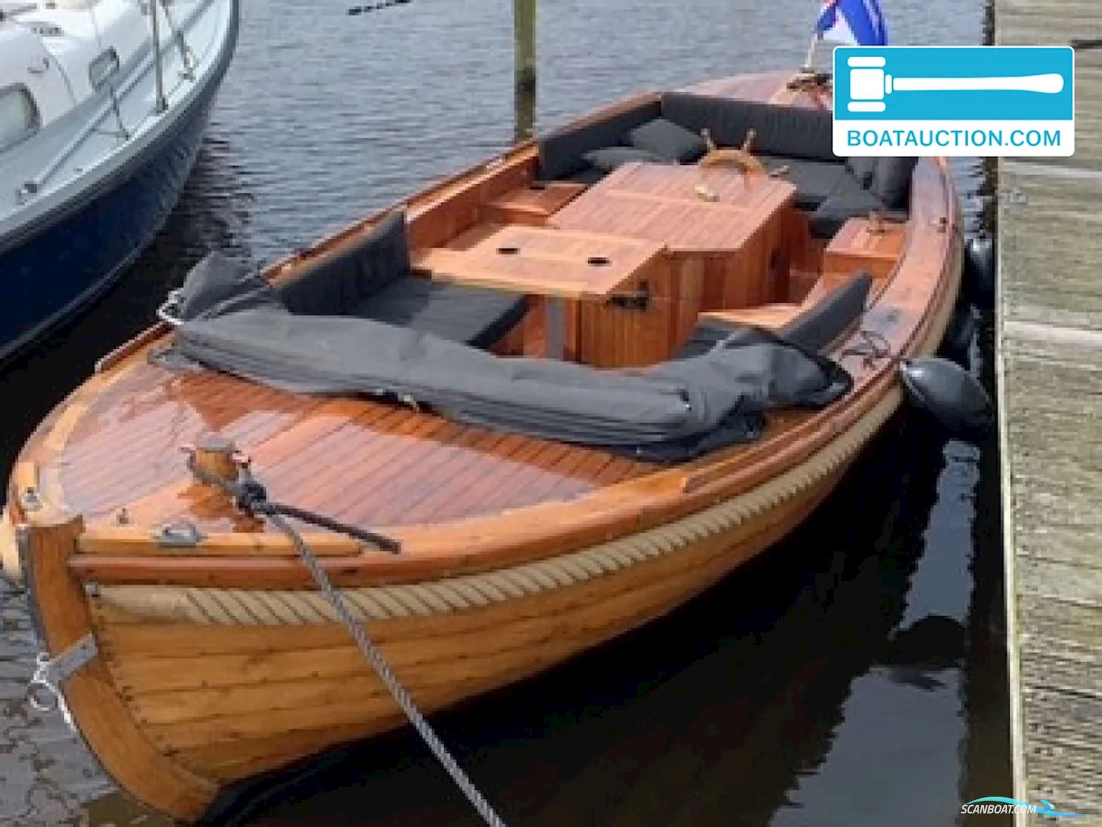 Noorse Spitsgatter 700 Motorbåd 1965, med Sing Yang Marine motor, Holland