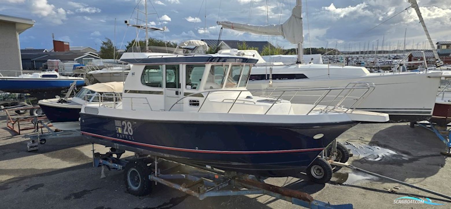 Nord Star 28 Patrol Motorbåd 2008, med Volvo Penta D6-330 DPH motor, Sverige