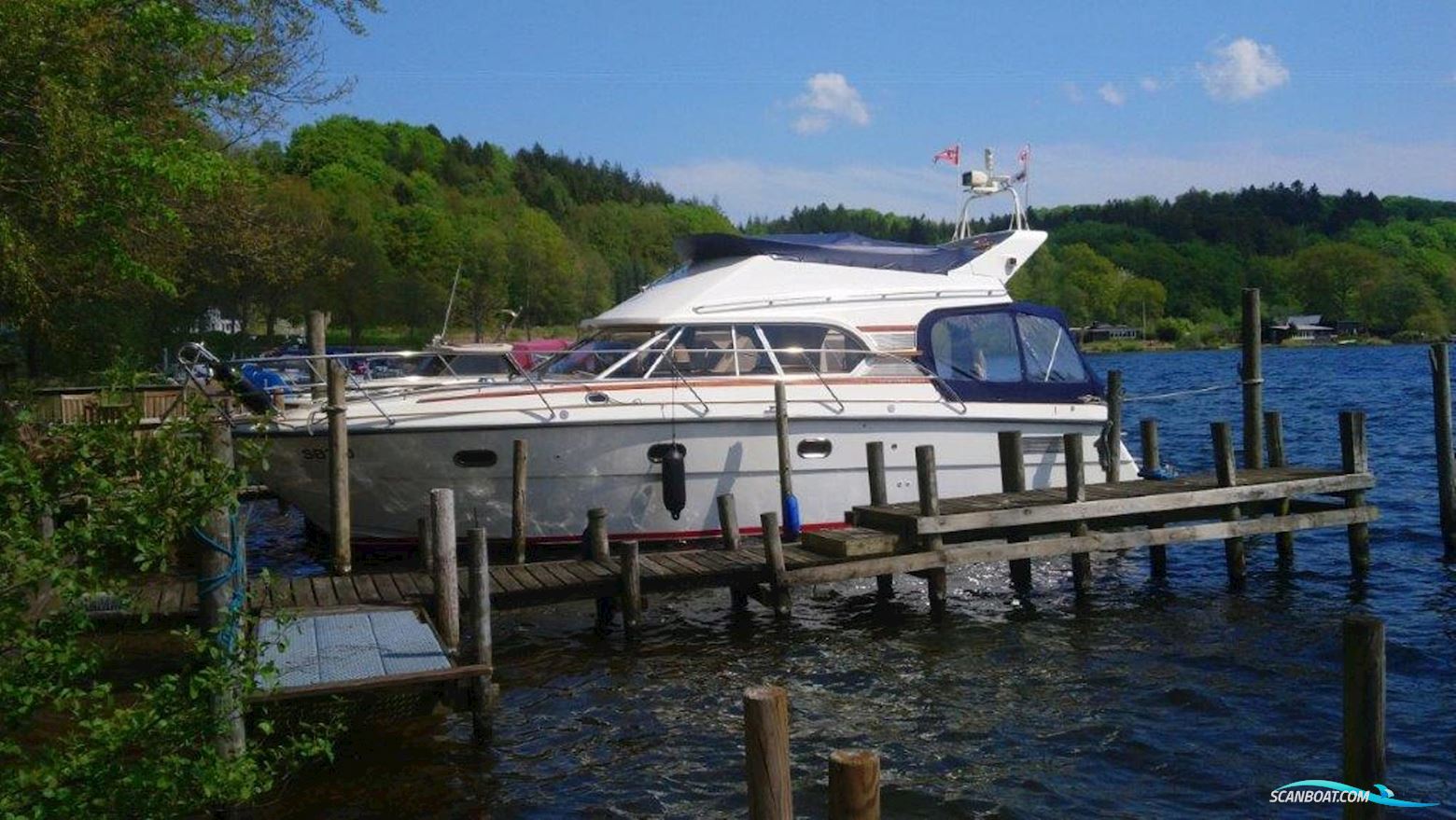 Nord West 355 Flybridge Motorbåd 2001, med Volvo Penta Kad44 motor, Danmark