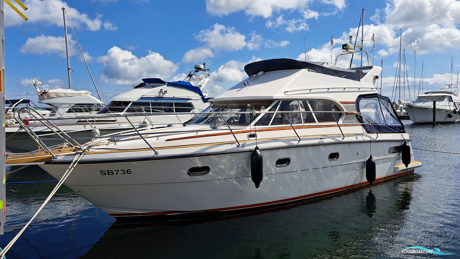 Nord West 355 Flybridge Motorbåd 2001, med Volvo Penta Kad44 motor, Danmark