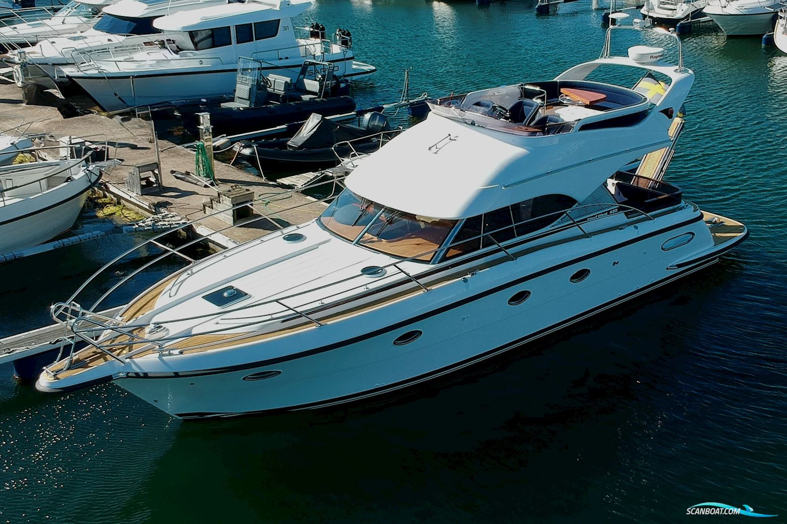 Nord West 420 Flybridge Motorbåd 2008, med Volvo Penta IPS 600 motor, Sverige