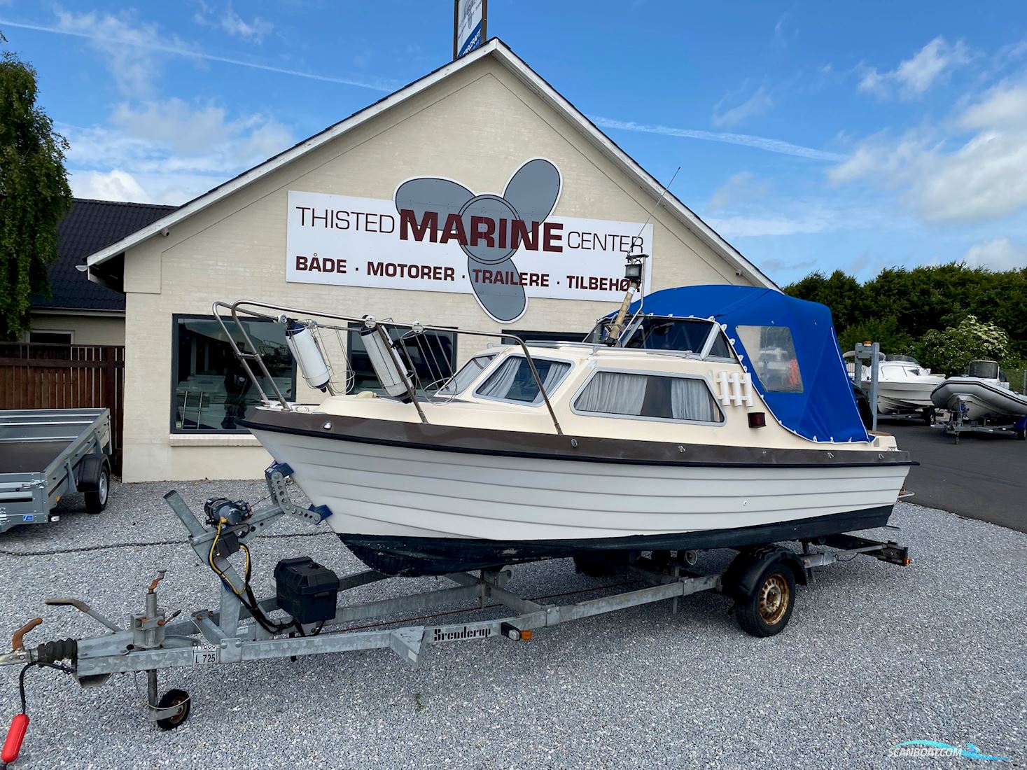 NorDan 18 Deluxe Motorbåd 1985, med Mercury motor, Danmark
