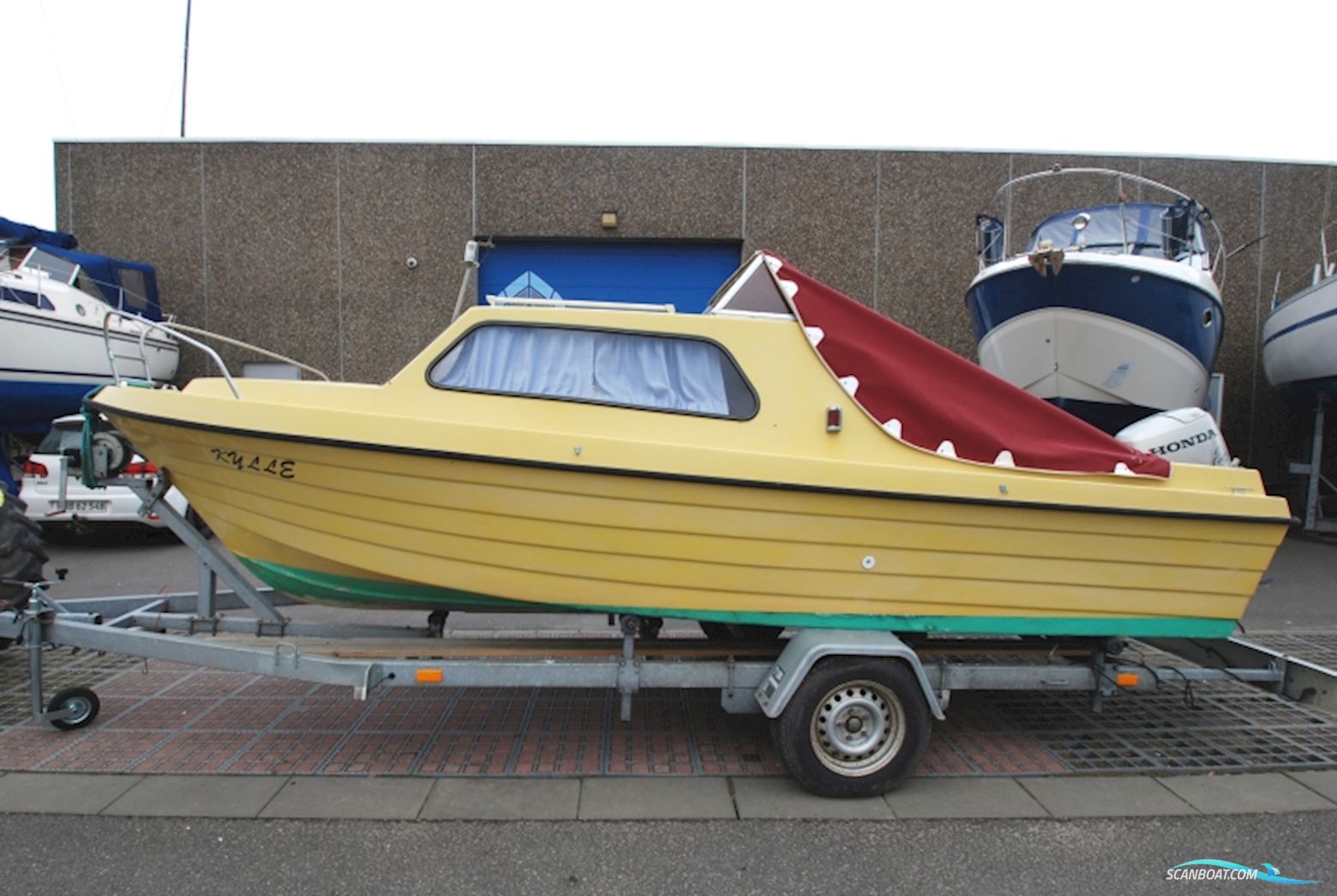 Nordan 18 Hardtopbåd Motorbåd 1984, med Honda motor, Danmark