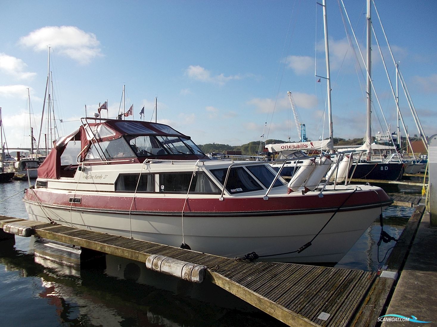 Nordan 27 family Motorbåd 1989, med Volvo Penta TAMD41B motor, Danmark