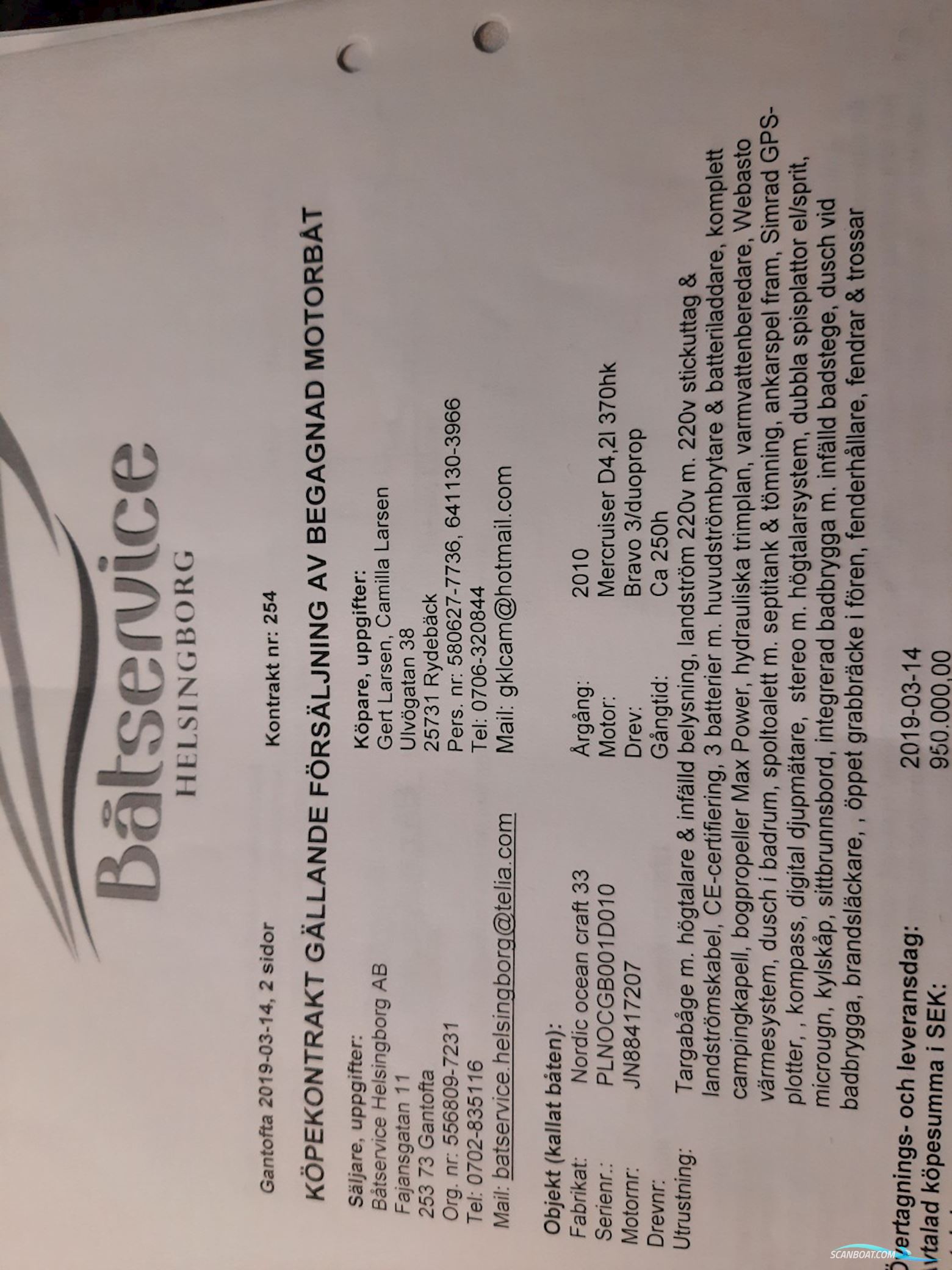 Nordic Ocean Craft 33