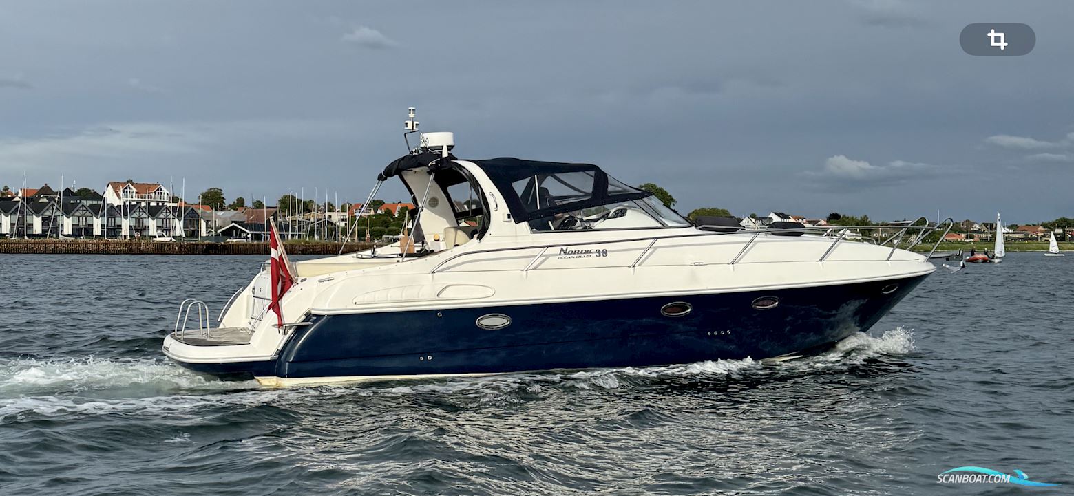 Nordic Ocean Craft 38 Motorbåd 2008, med 2 x Volvo Penta, D4 w/Evc
 motor, Danmark
