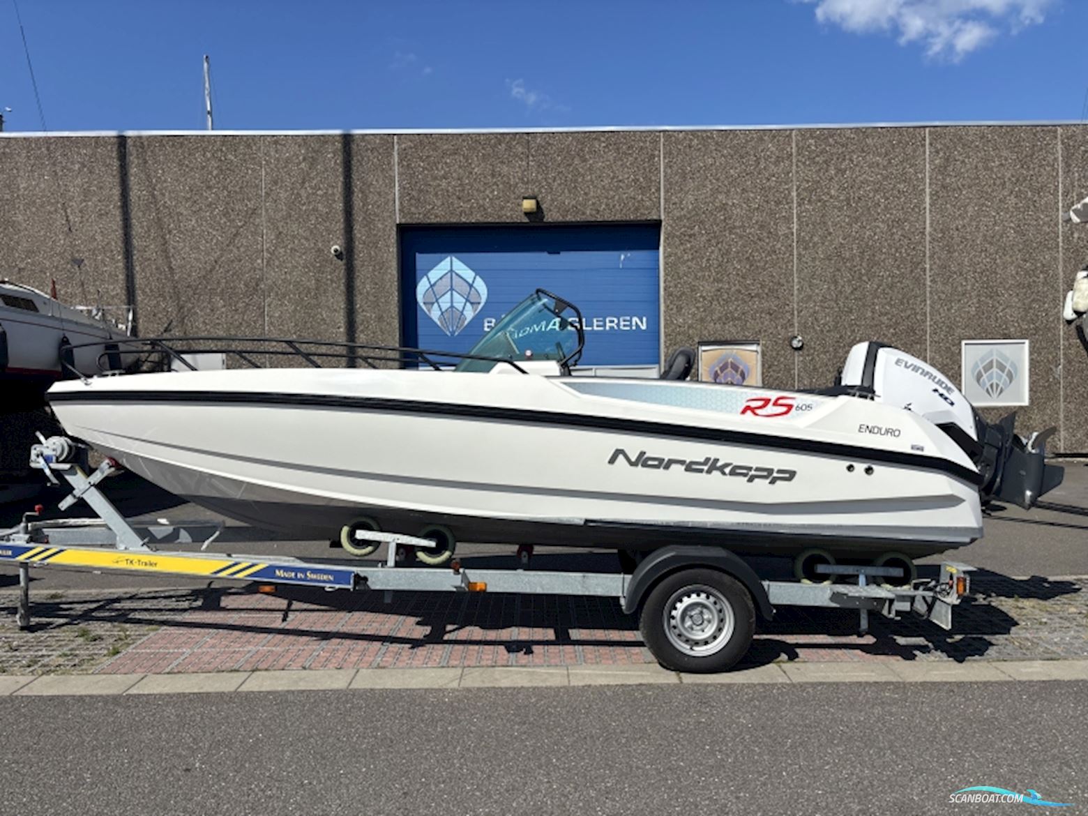 Nordkapp 605 Enduro RS Motorbåd 2018, med Evinrude motor, Danmark
