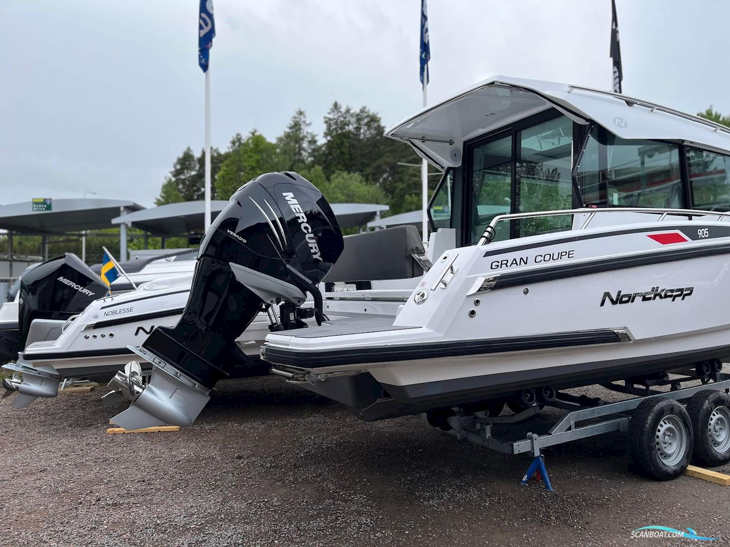 Nordkapp 905 Gran Coupe Motorbåd 2022, med Mercury motor, Sverige