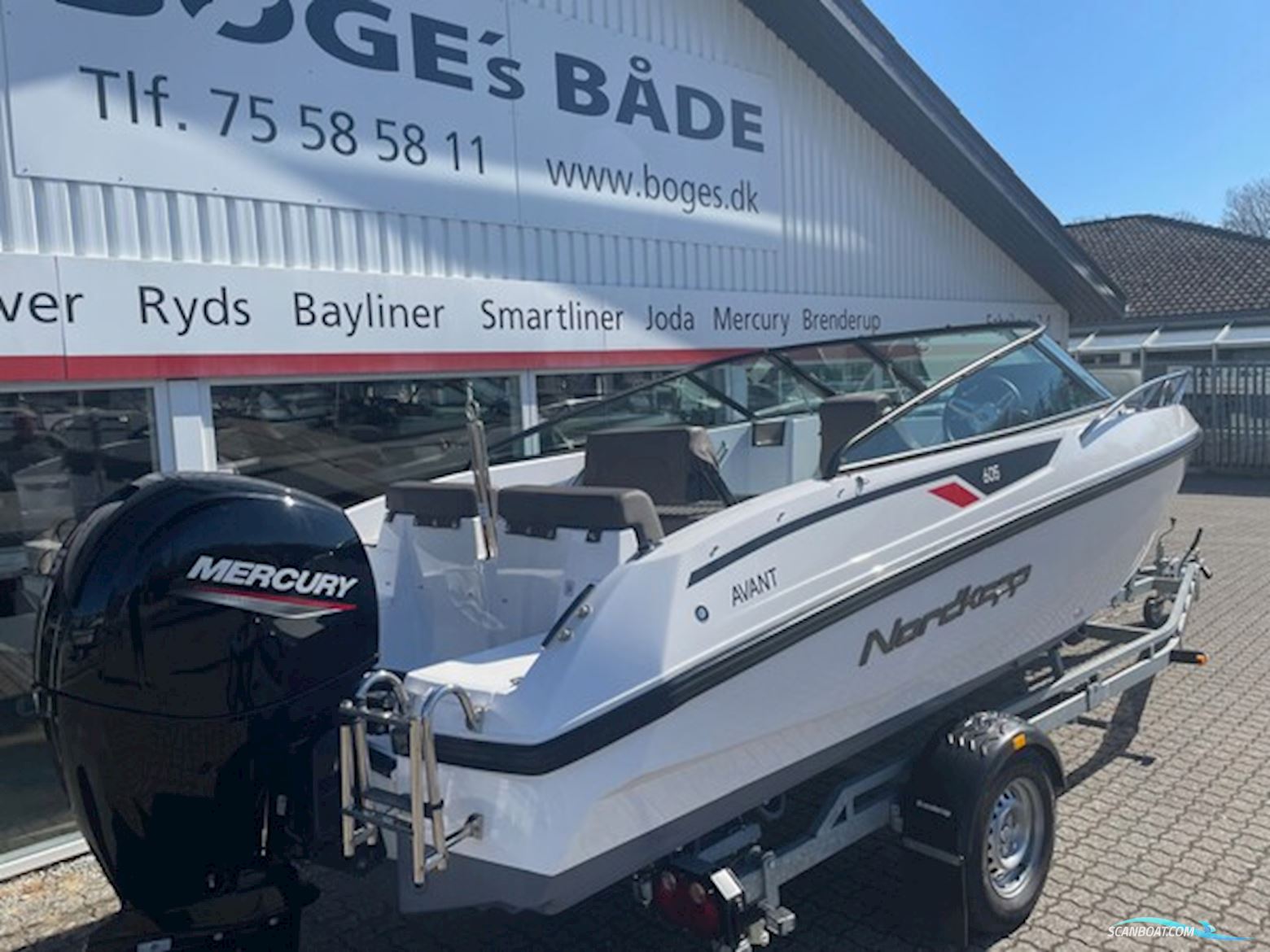Nordkapp Avant 605 med Mercury F150 EFI ELPT 