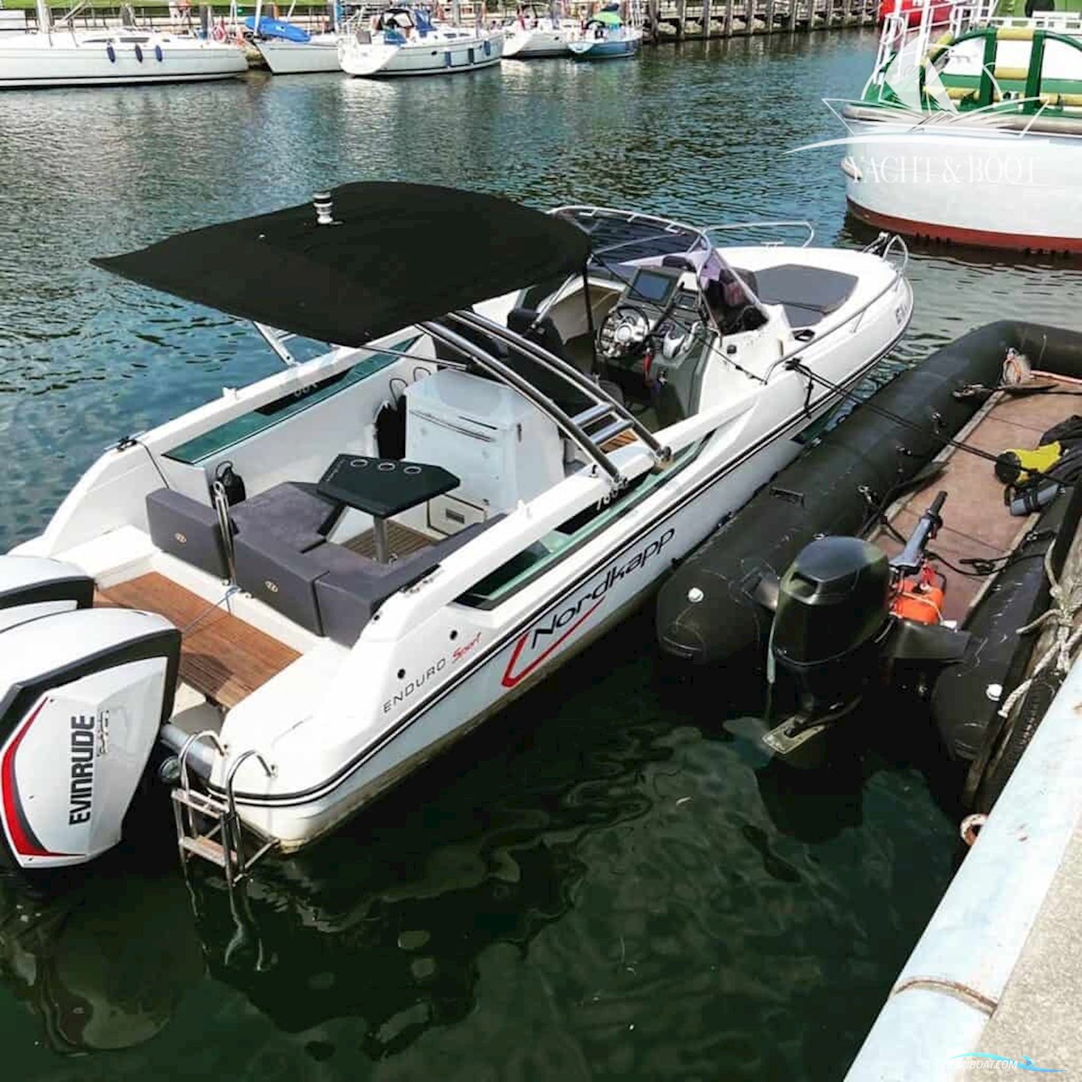 Nordkapp Enduro 760 Sport Motorbåd 2015, med Evinrude Outboard Motors motor, Tyskland