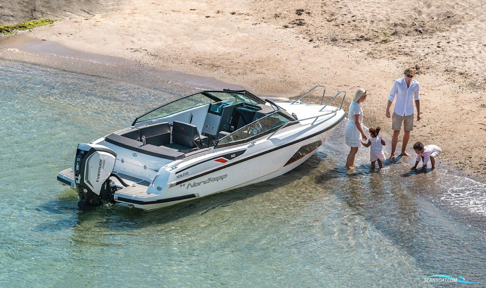 Nordkapp Noblesse 660 m/150 HK Yamaha og Udstyr - Letbrugt