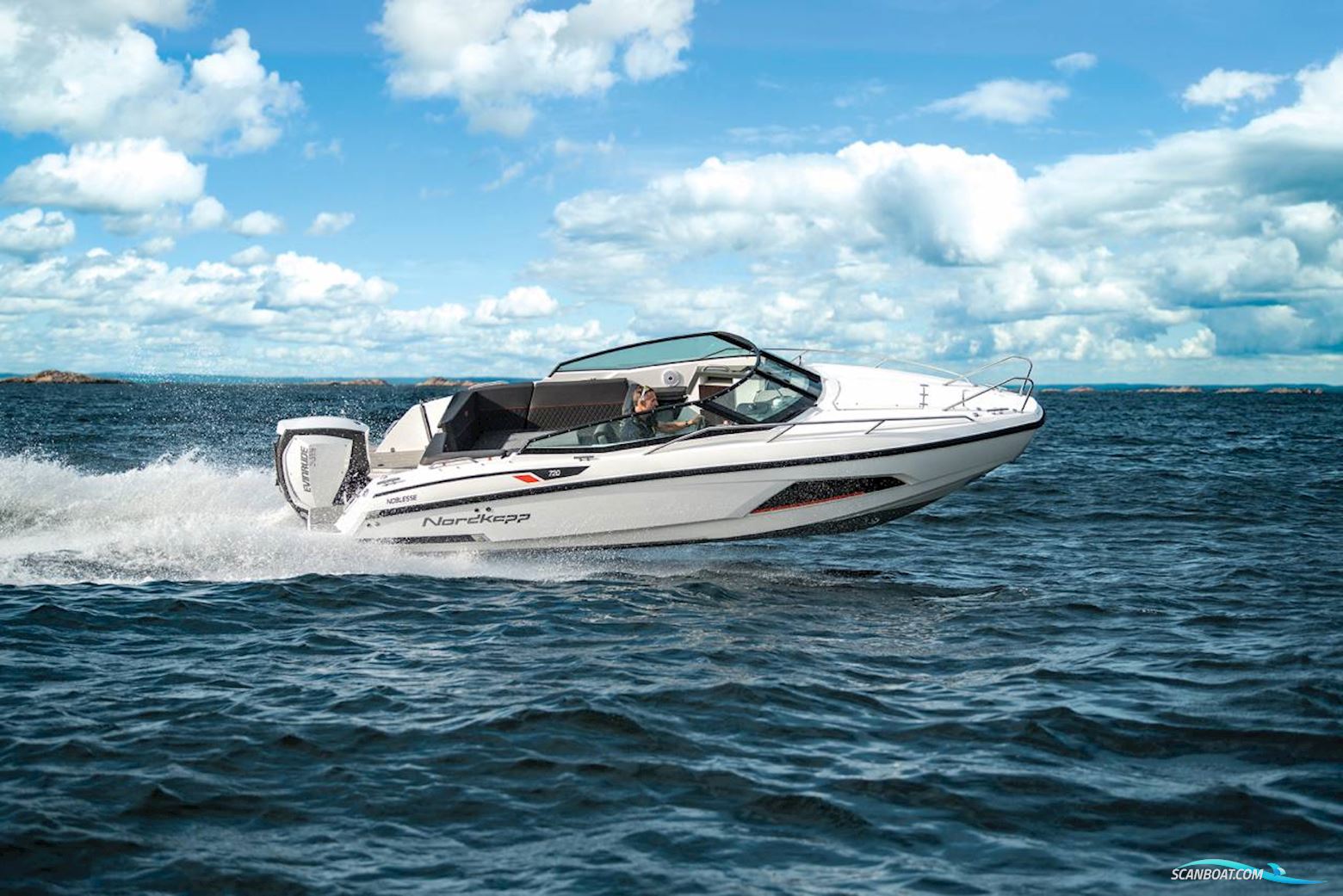 Nordkapp Noblesse 720 Motorbåd 2025, med Yamaha F200XB motor, Danmark