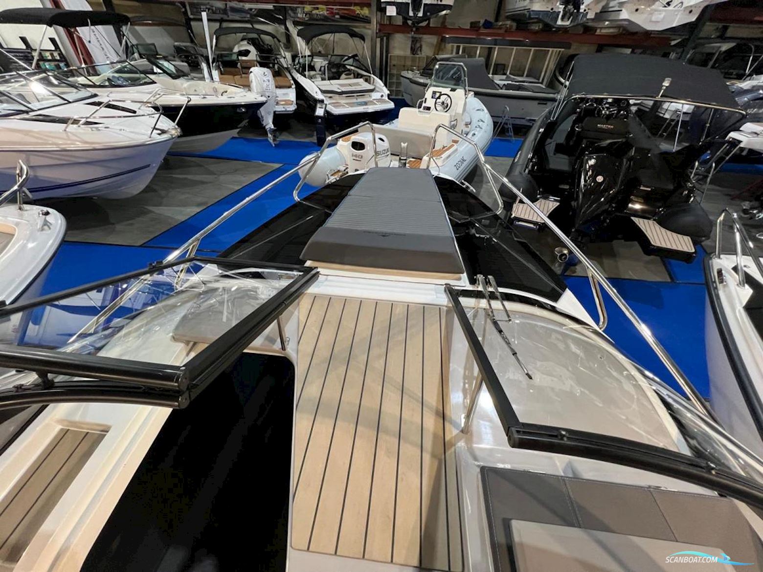 NorthMaster 760 Cruiser. Dit schip is aanwezig op de Suzuki stand van hiswa te water 2026.