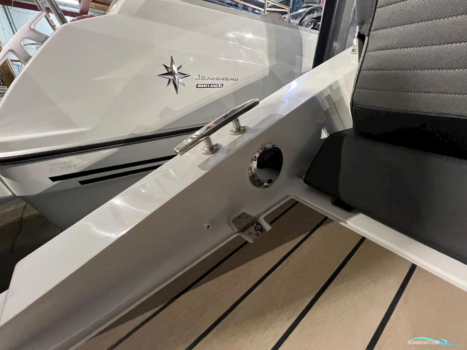 NorthMaster 760 Cruiser. Dit schip is aanwezig op de Suzuki stand van hiswa te water 2026.