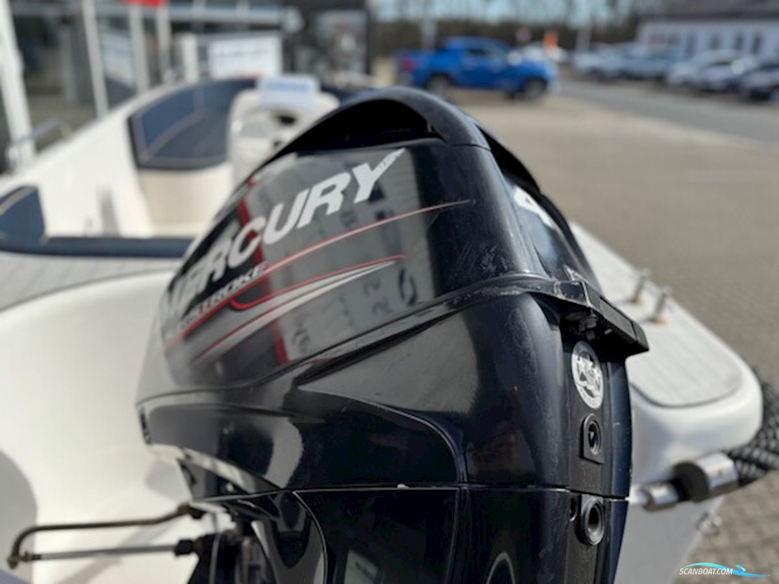 Nydam 500 Classic Med 40 hk Mercury-Efi 4 Takt og Brenderup Trailer - Anvisningssalg