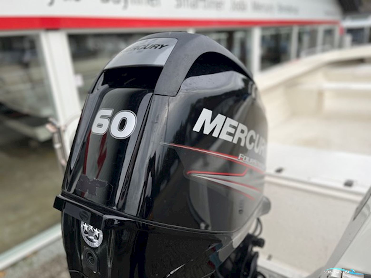 Nydam 550 Fisk med 60 hk Mercury-EFI 4-takt Big Tiller