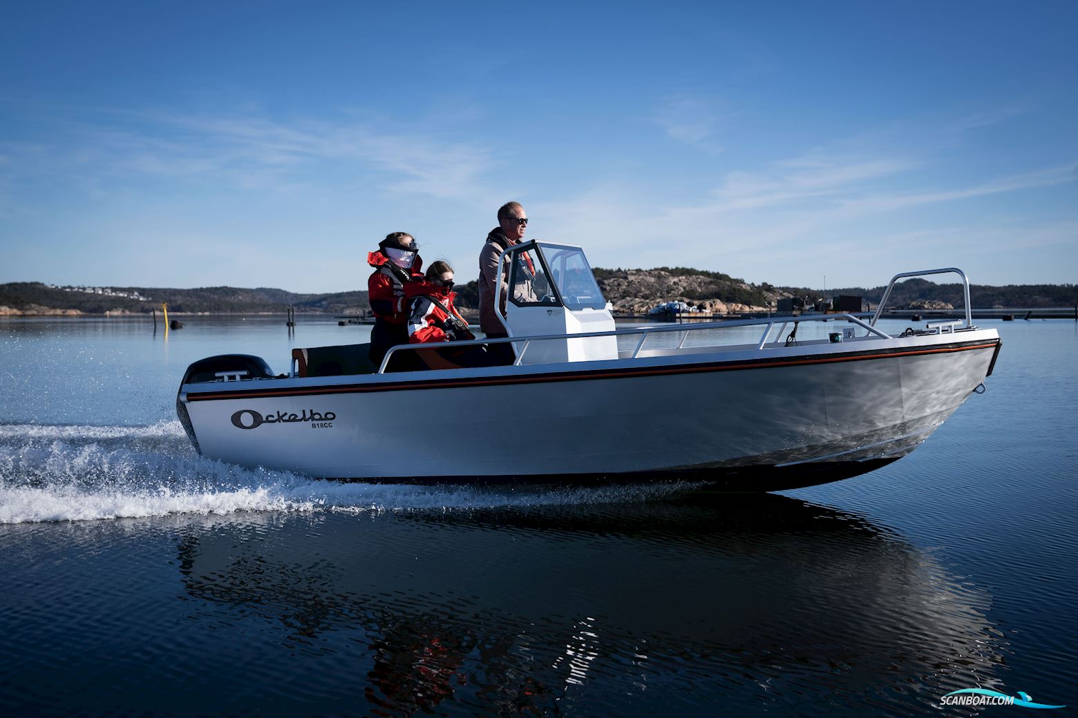 Ockelbo B18CC Motorbåd 2023, med Mercury 100 hk motor, Sverige