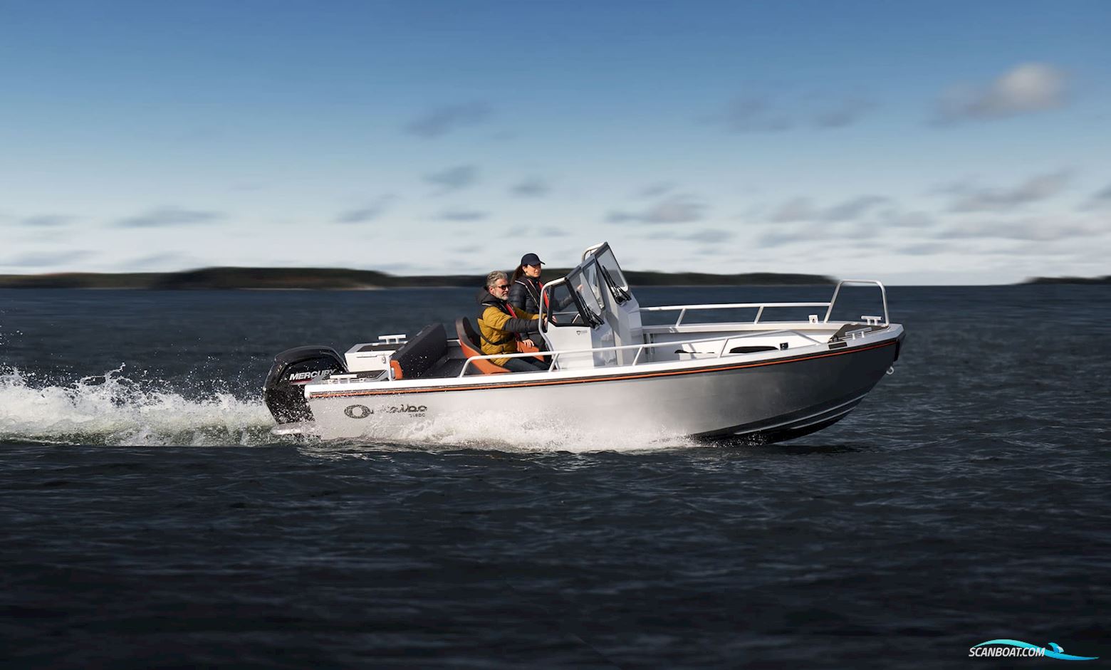 Ockelbo B18DC Motorbåd 2024, med Mercury 100 hk motor, Sverige
