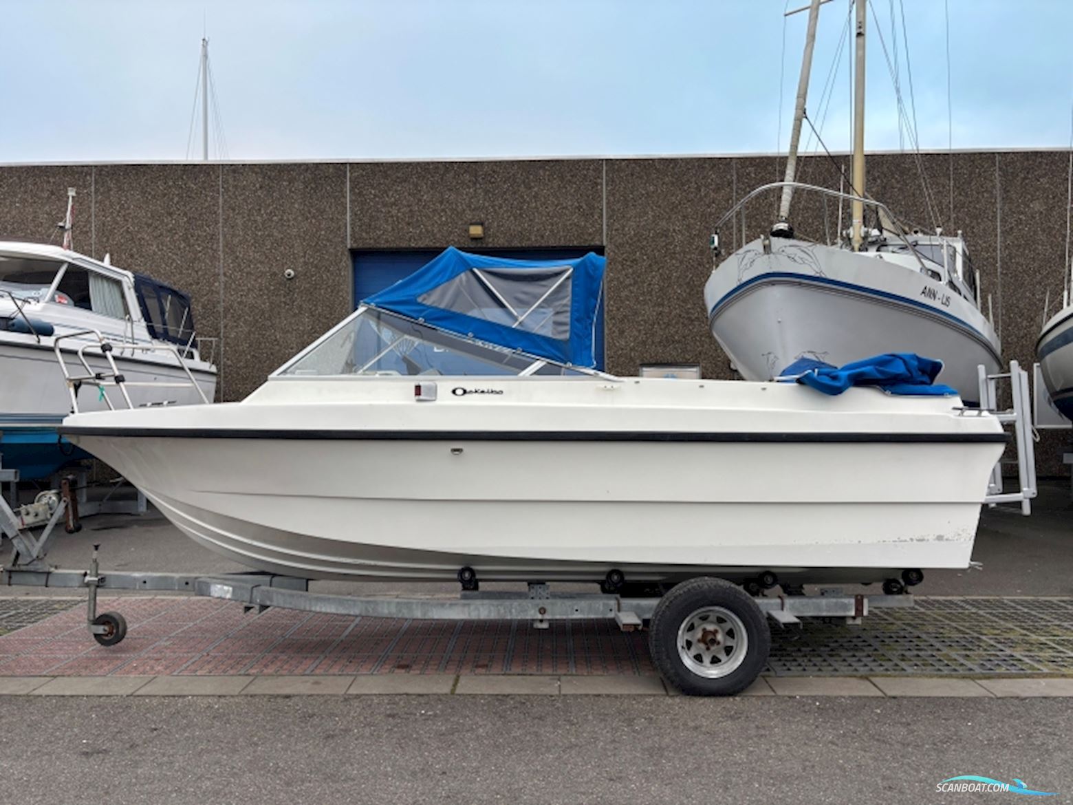 Ockelbo S20 Kabinebåd Projekt Motorbåd 1974, med Volvo Penta motor, Danmark