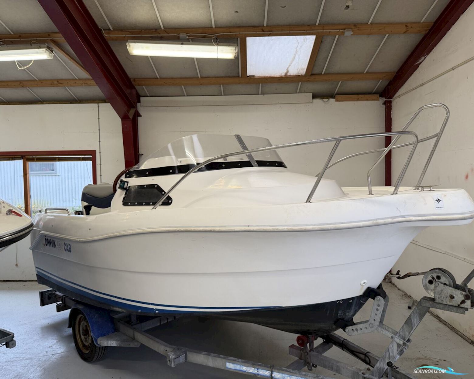 Ørnvik 450 CAB med trailer Motorbåd 2001, med Mercury FourStroke EFI motor, Danmark