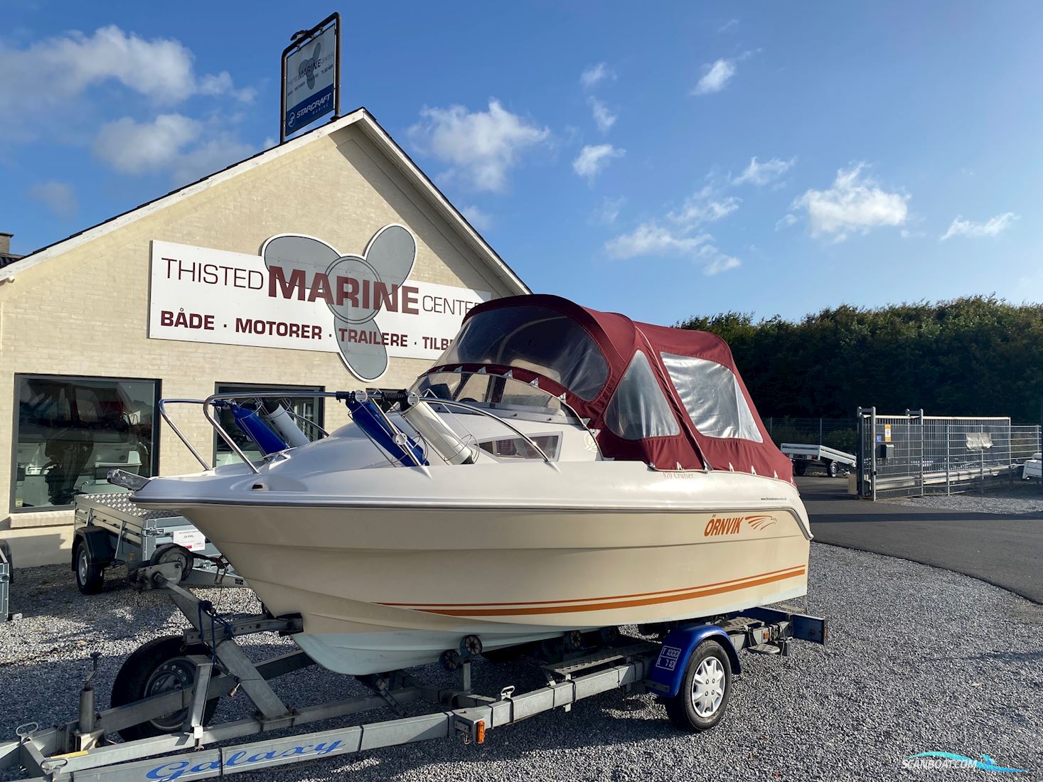 Ørnvik 470 Cruiser Motorbåd 2010, med Mercury motor, Danmark