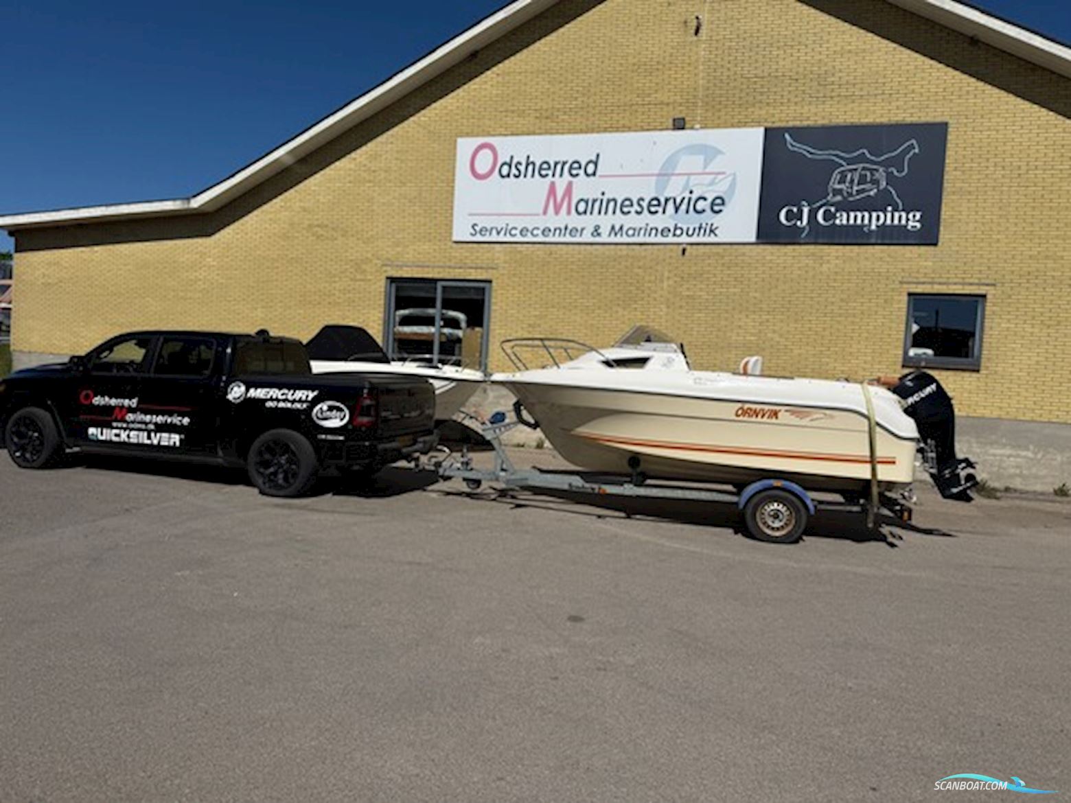 Ørnvik 470 med 50 hk Mercury – Som ny! Motorbåd 2008, med Mercury motor, Danmark