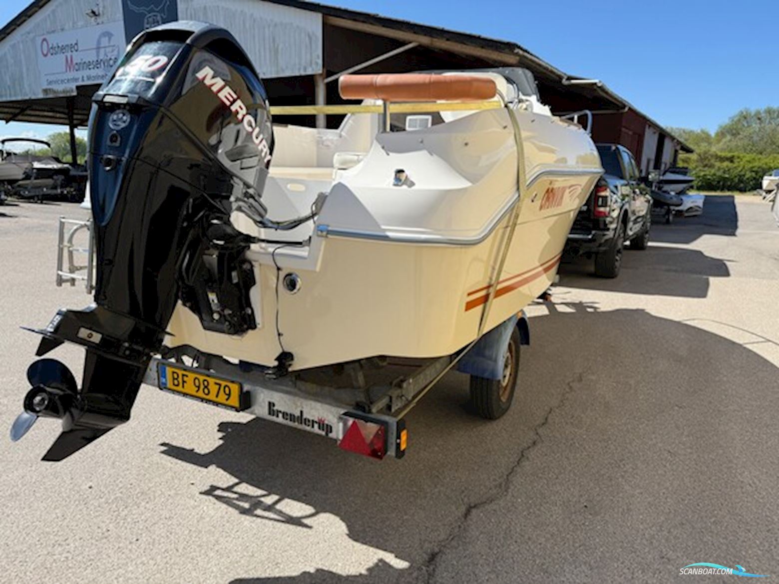 Ørnvik 470 med 50 hk Mercury – Som ny!