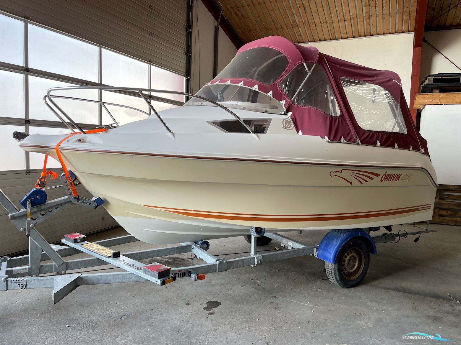 Ørnvik 470 Motorbåd 2007, med Mercury motor, Danmark
