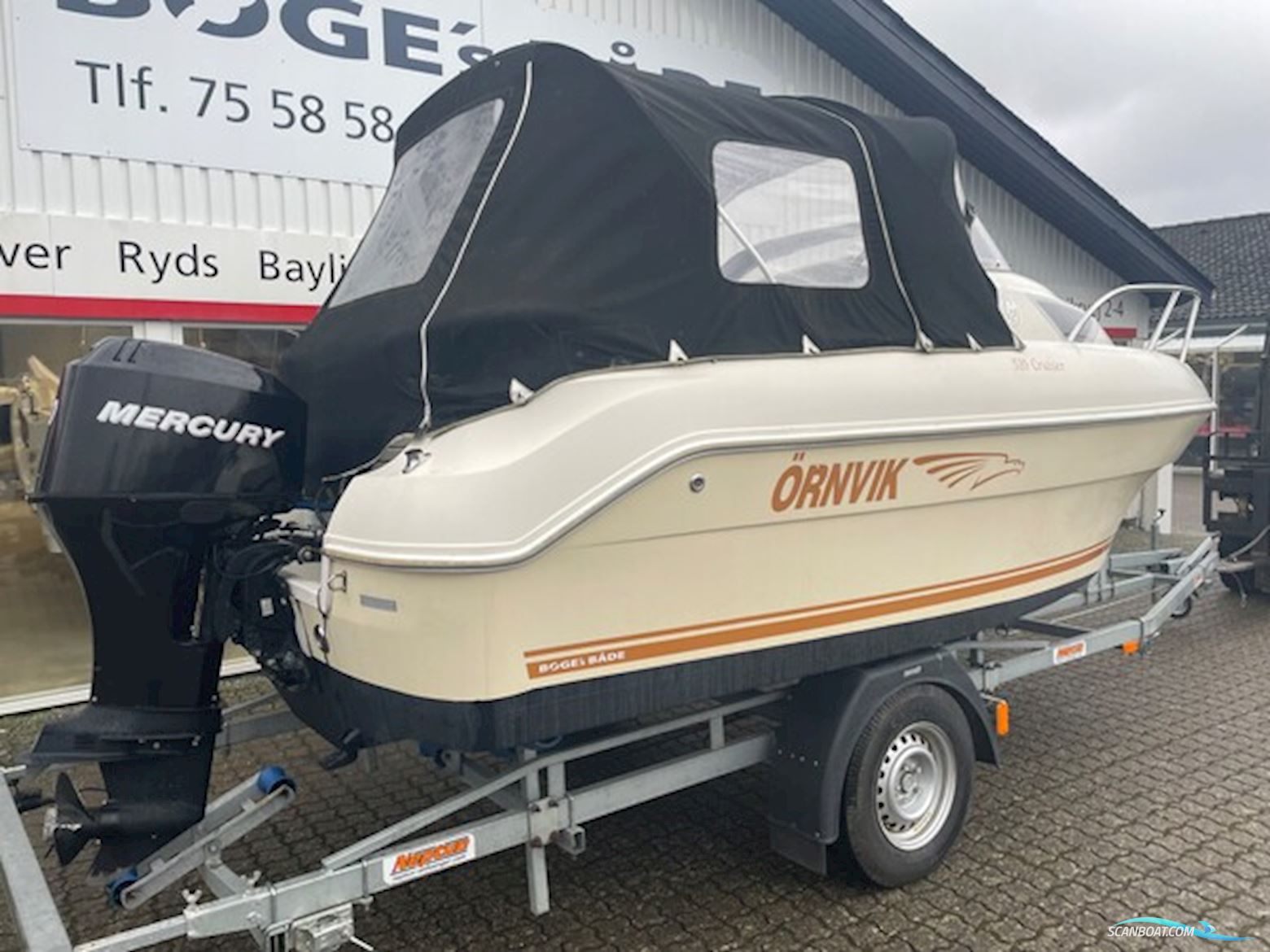 Ørnvik 510 Cruiser Med F60 Mercury-Efi og 1350 kg Neptun Fra 10.09.2021 - Anvisningssalg