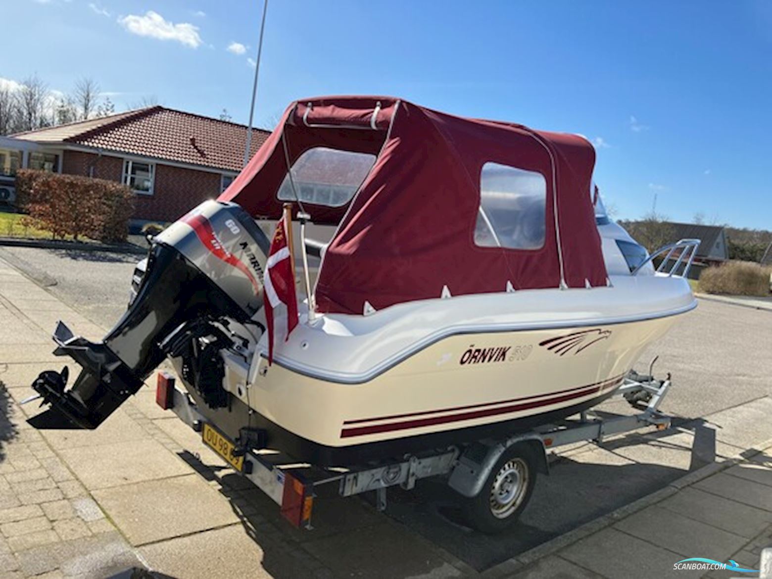 Ørnvik 510 Cruiser med Mariner F60 samt Variant trailer