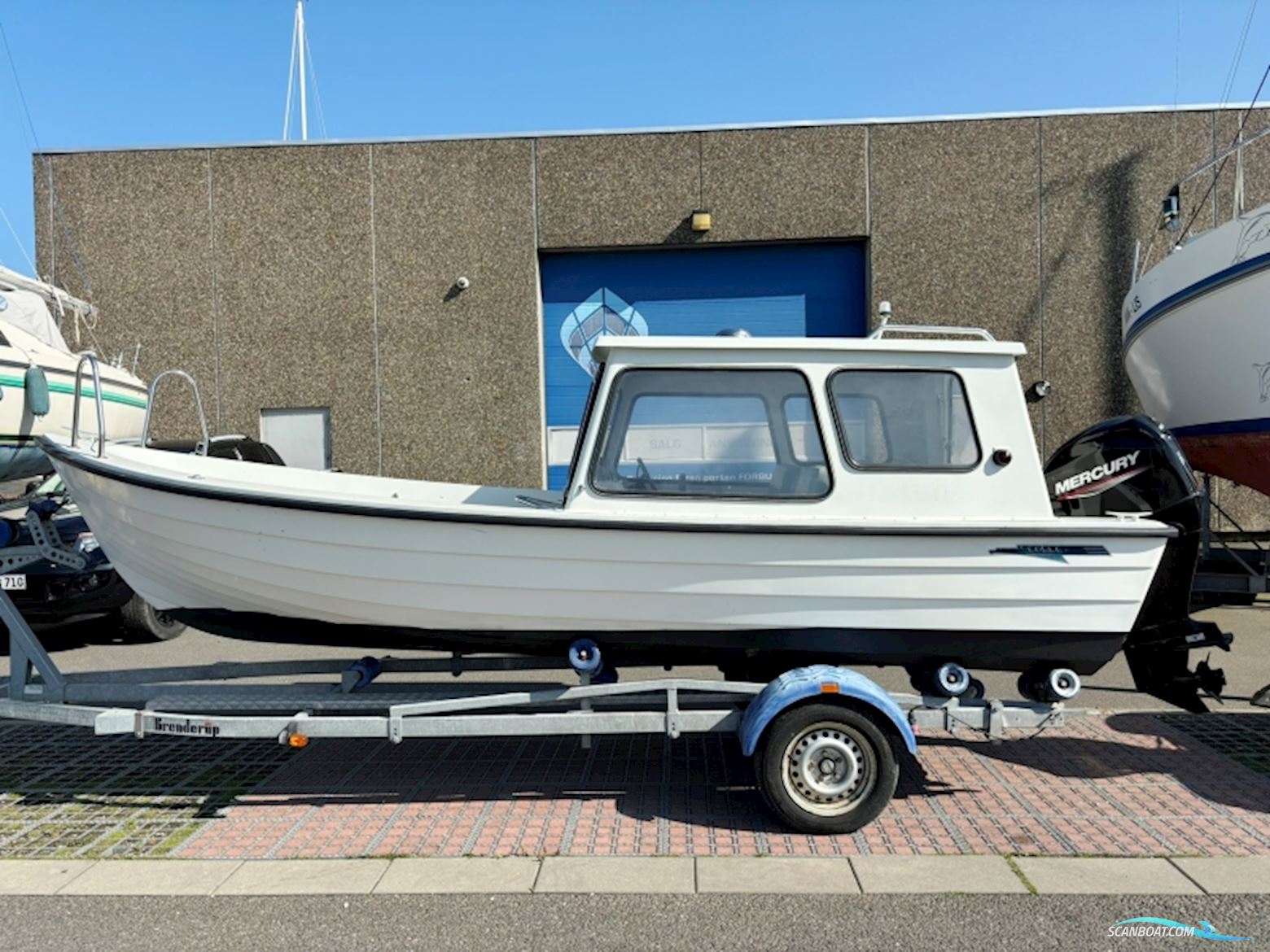 Ørnvik 540A Kabinebåd Motorbåd 1995, med Mercury motor, Danmark