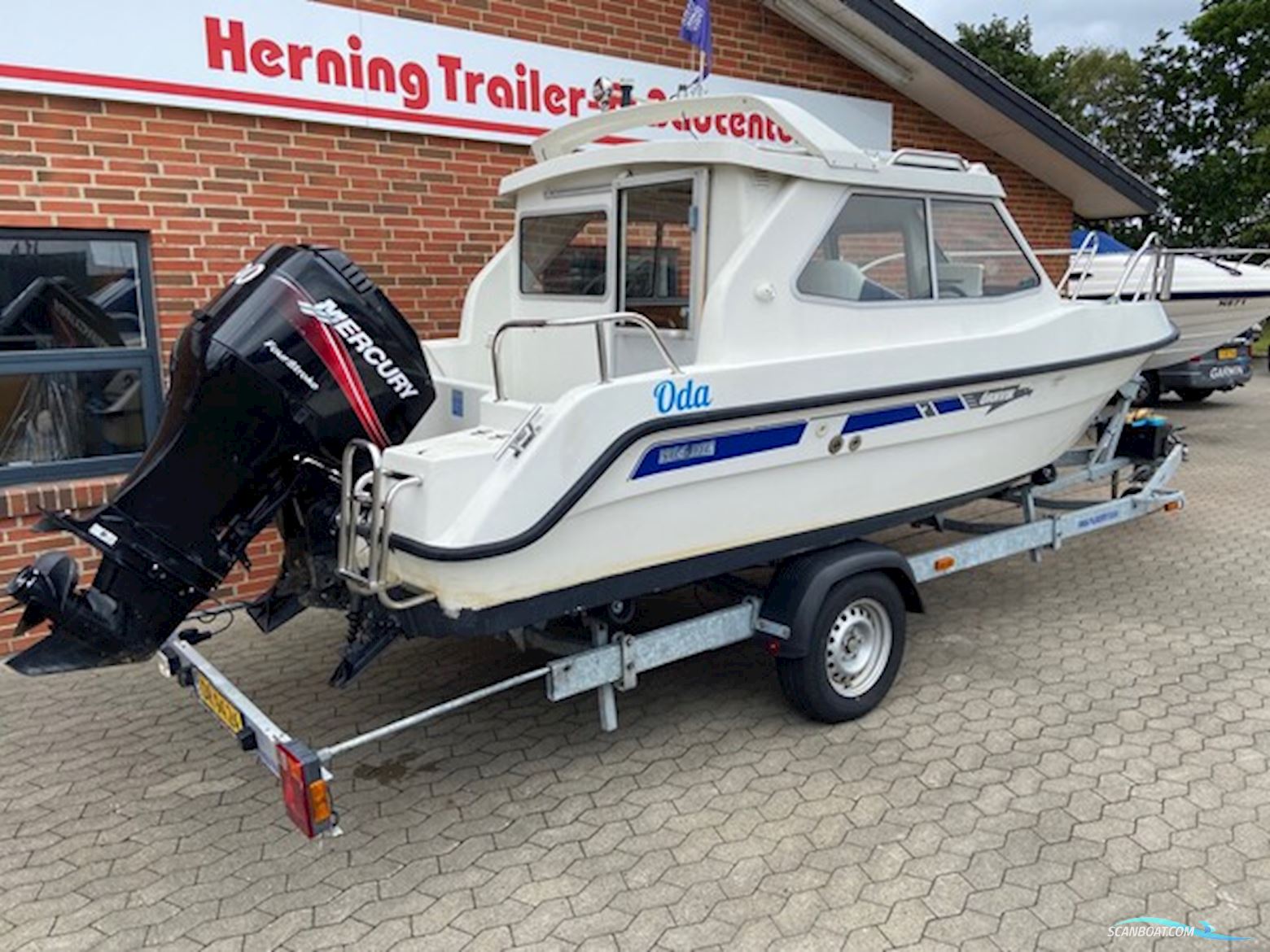 Ørnvik 566MC m/Mercury F90 hk og Variant Trailer - Solgt !