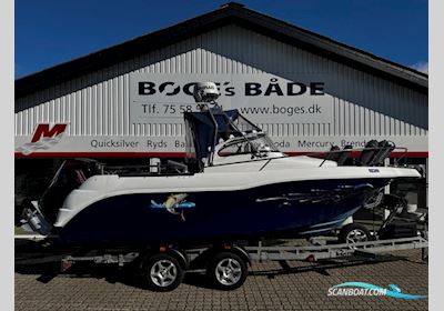 Örnvik 630 WA Commander Med F175 hk Mercury-Efi 4 Takt 3,4L V6 Inkl. Brenderup Buggi 2 Tons Trailer Motorbåd 2001, med Mercury motor, Danmark