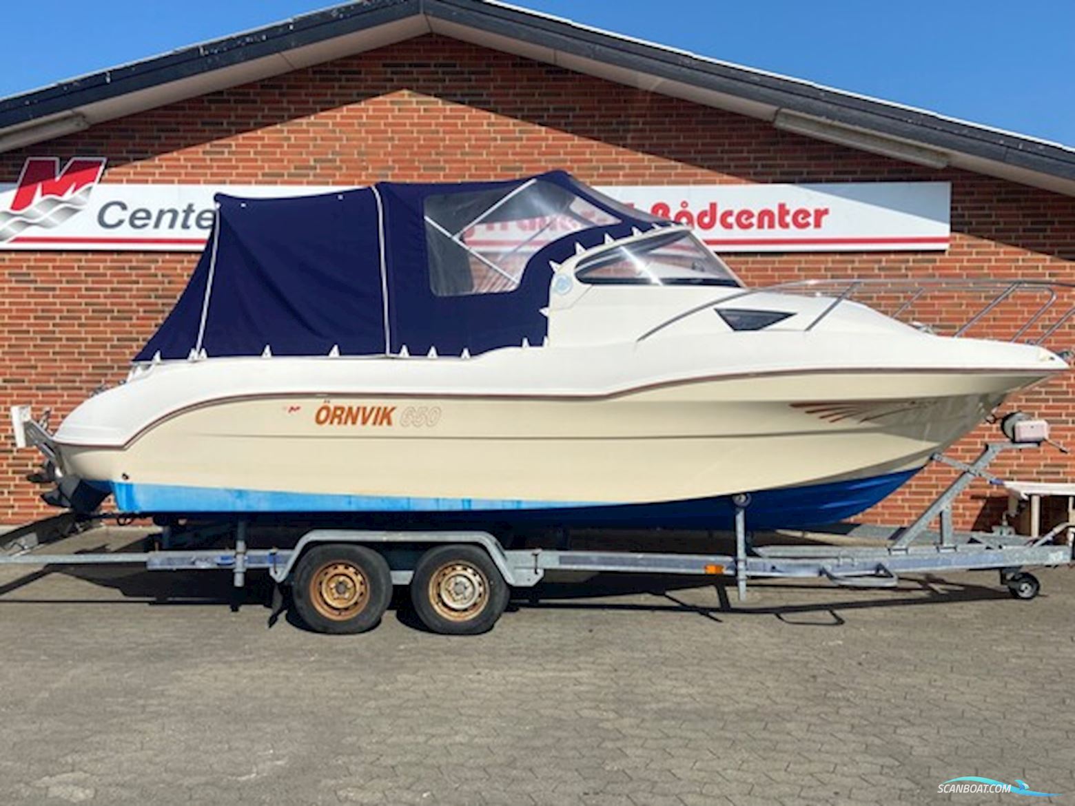 Ørnvik 650 m/Mercruiser 4,3L og Selandia trailer Motorbåd 2025, med MerCruiser motor, Danmark