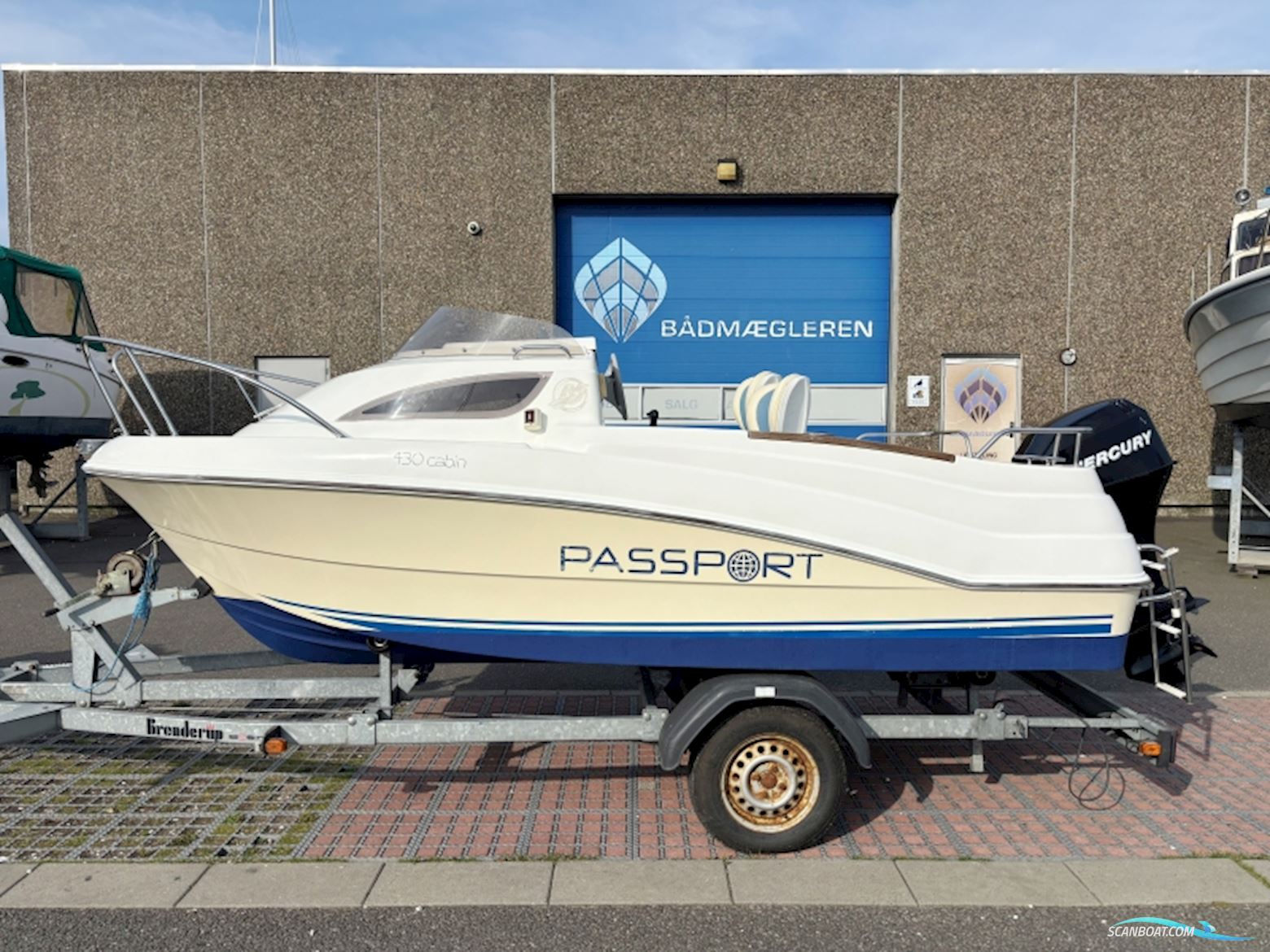 Ørnvik Passport 430 Cabin Motorbåd 2008, med Mercury motor, Danmark