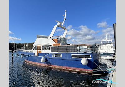 OneOff 45' danskbygget stål motorbåd-1978 Motorbåd 1978, med 2 x Volvo Penta TAMD 61A - 306 HK motor, Danmark
