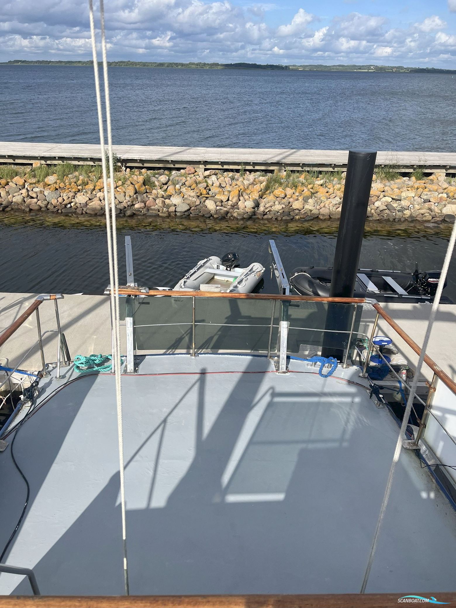 OneOff 45' danskbygget stål motorbåd-1978