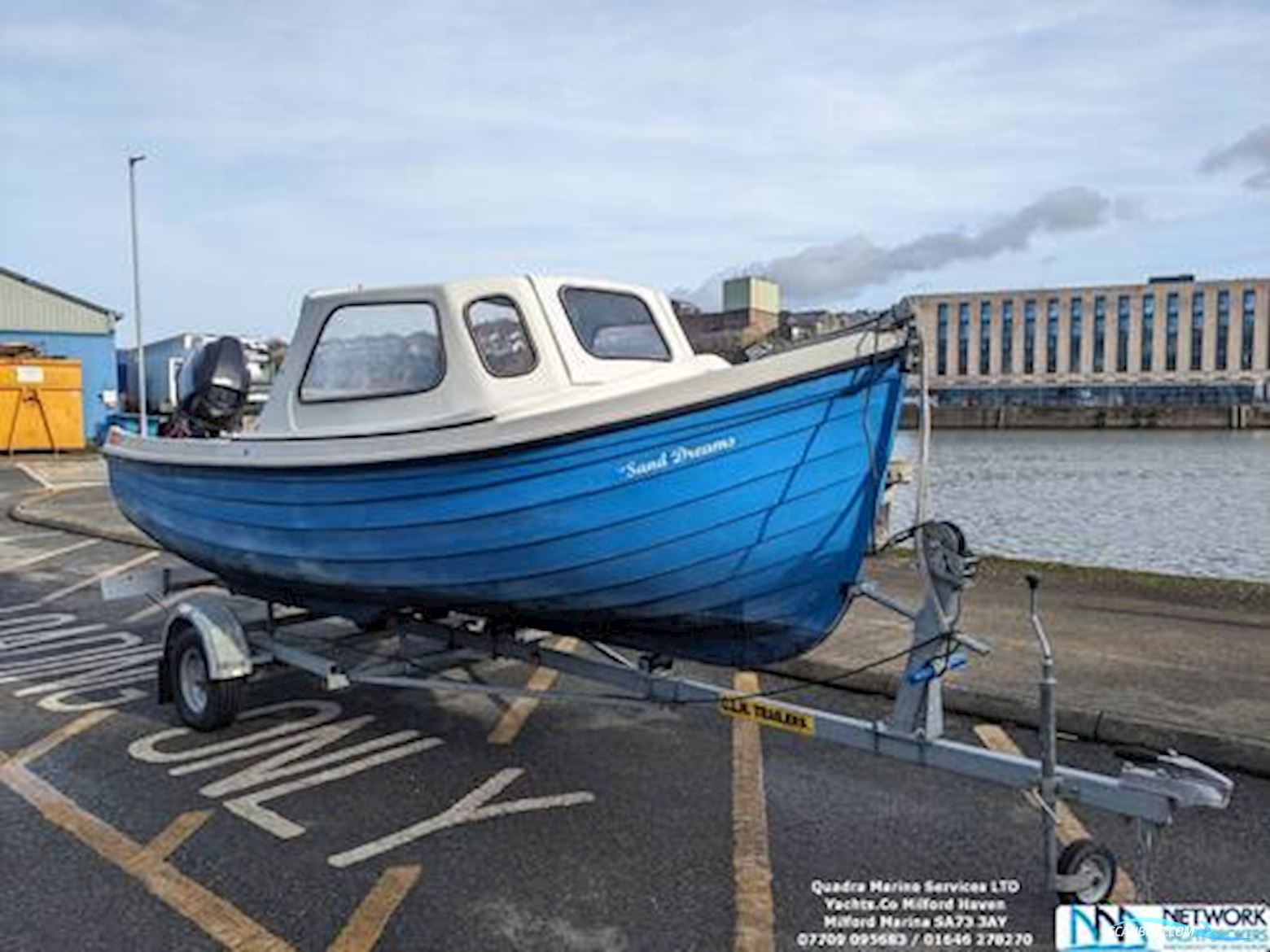 Orkney Boats Fastliner 16 Motorbåd 1980, med Tohatsu motor, England