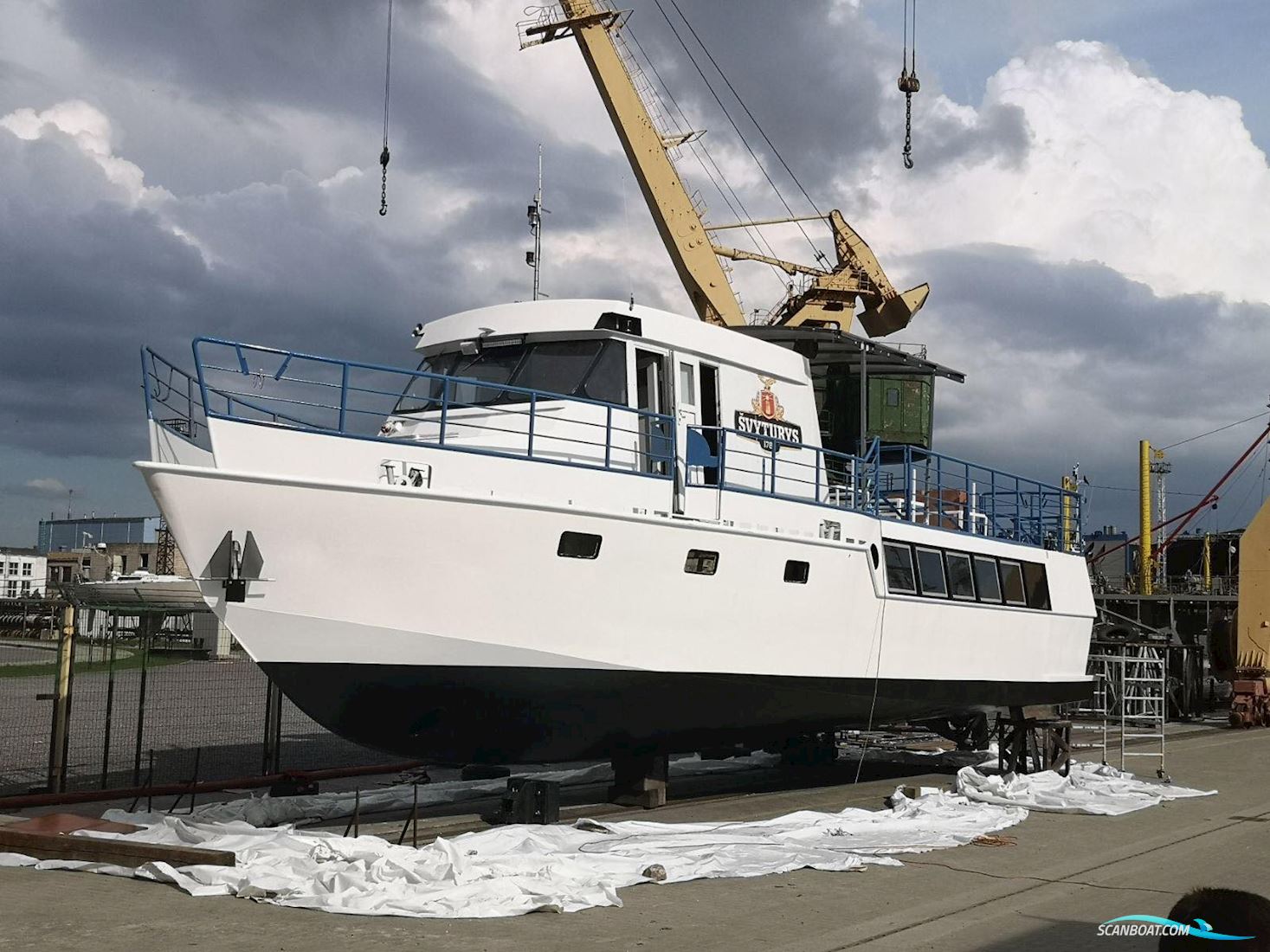 Passenger Boat Motorbåd 1990, med Perkins motor, Litauen