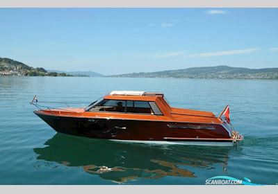 Pedrazzini Elba De Luxe Motorbåd 1983, med Chrysler motor, Schweiz