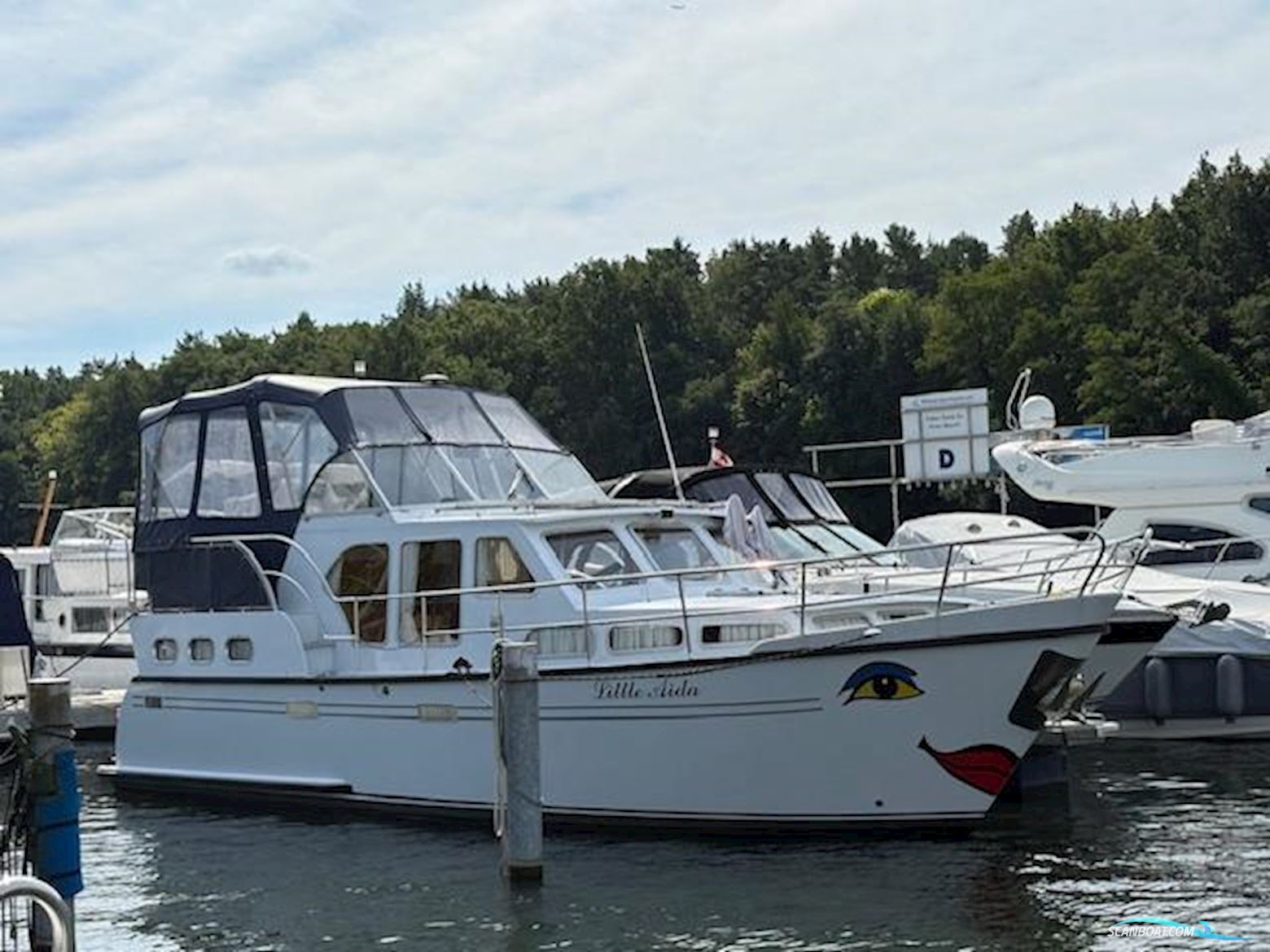 Pedro Skiron 35 Motorbåd 1998, med Volvo Penta Diesel TMD31L, ca. 100 PS mit Welle motor, Tyskland