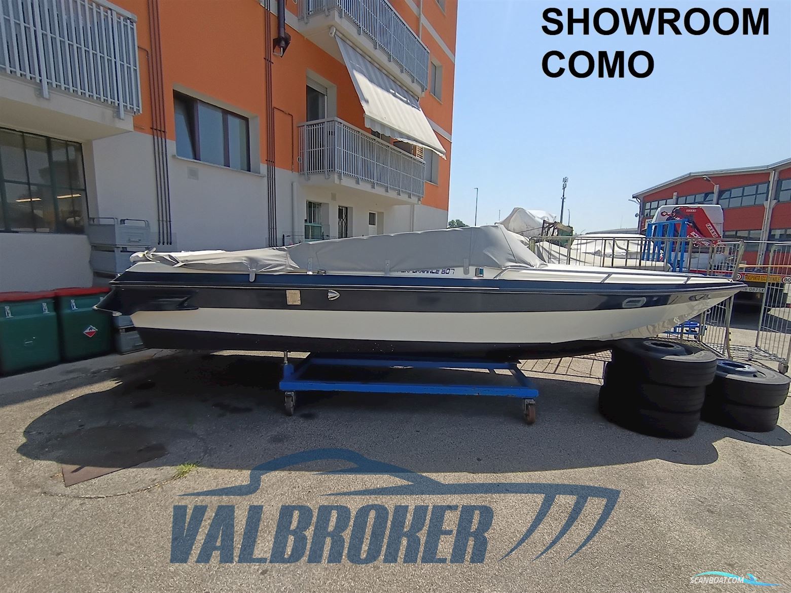 Performance Marine 607 Performance Motorbåd 1986, med Mercruiser 260 V8 Alpha I motor, Italien
