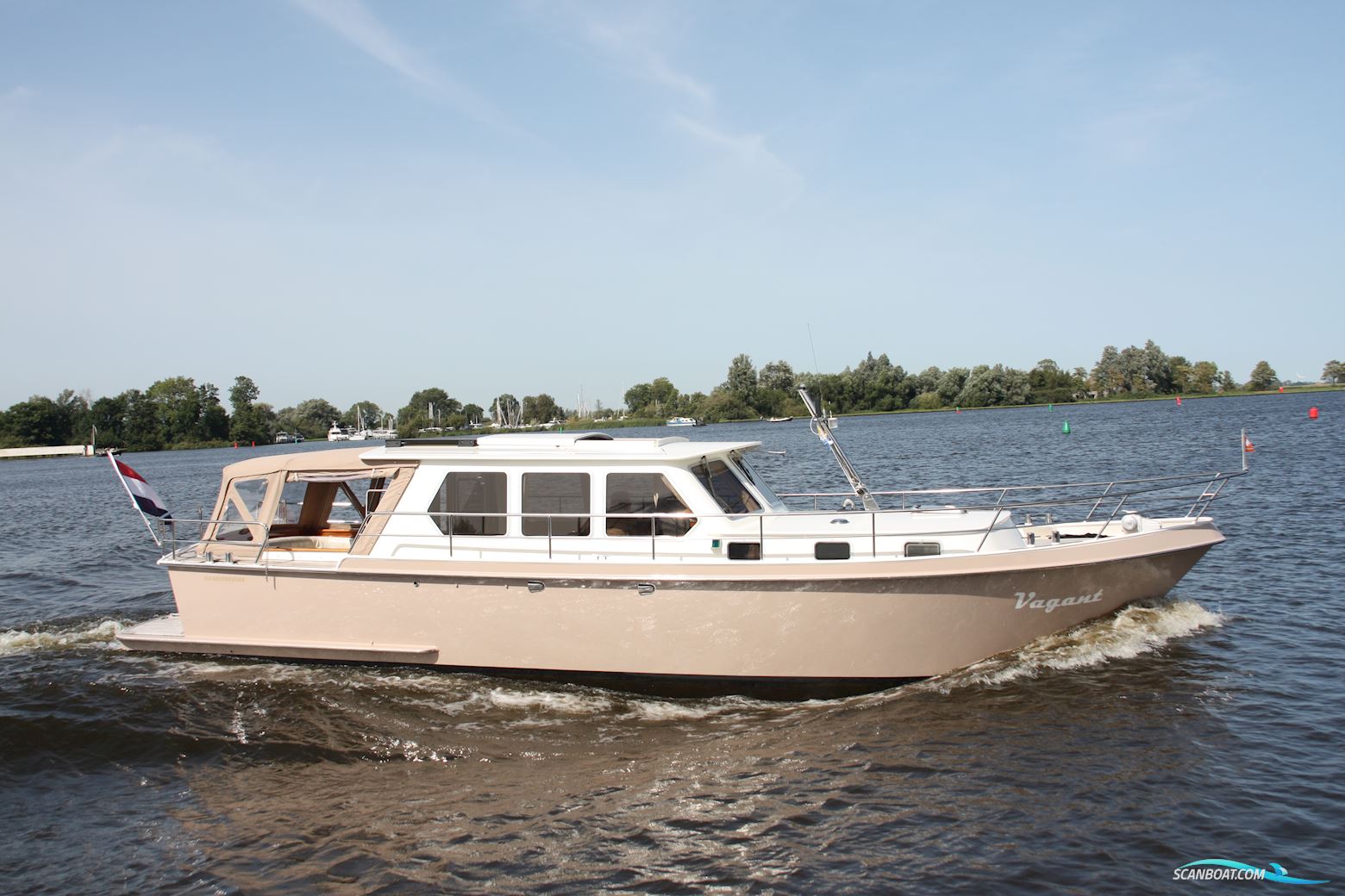 Pikmeerkruiser 11.50 OK "Royal" Motorbåd 1996, med Yanmar motor, Holland
