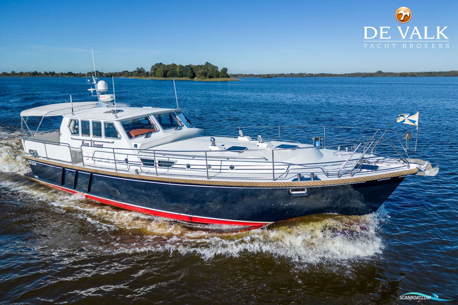 Pilot 50 Aluminium Motorbåd 2000, med Volvo Penta motor, Holland