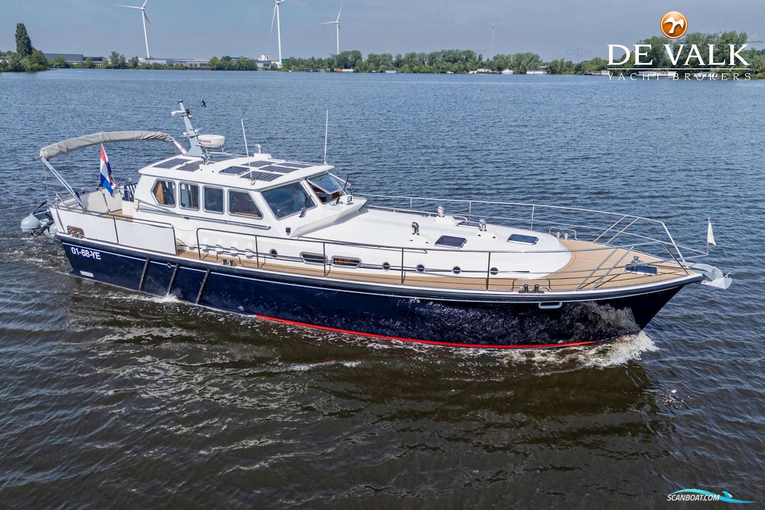 Pilot 50 Motorbåd 1998, med Volvo Penta motor, Holland