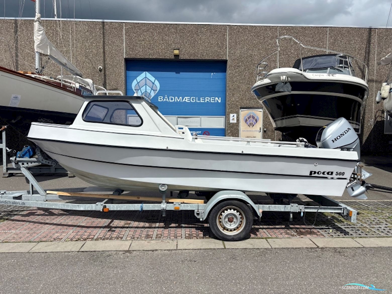 Poca 500 Hardtopbåd Motorbåd 2001, med Honda motor, Danmark