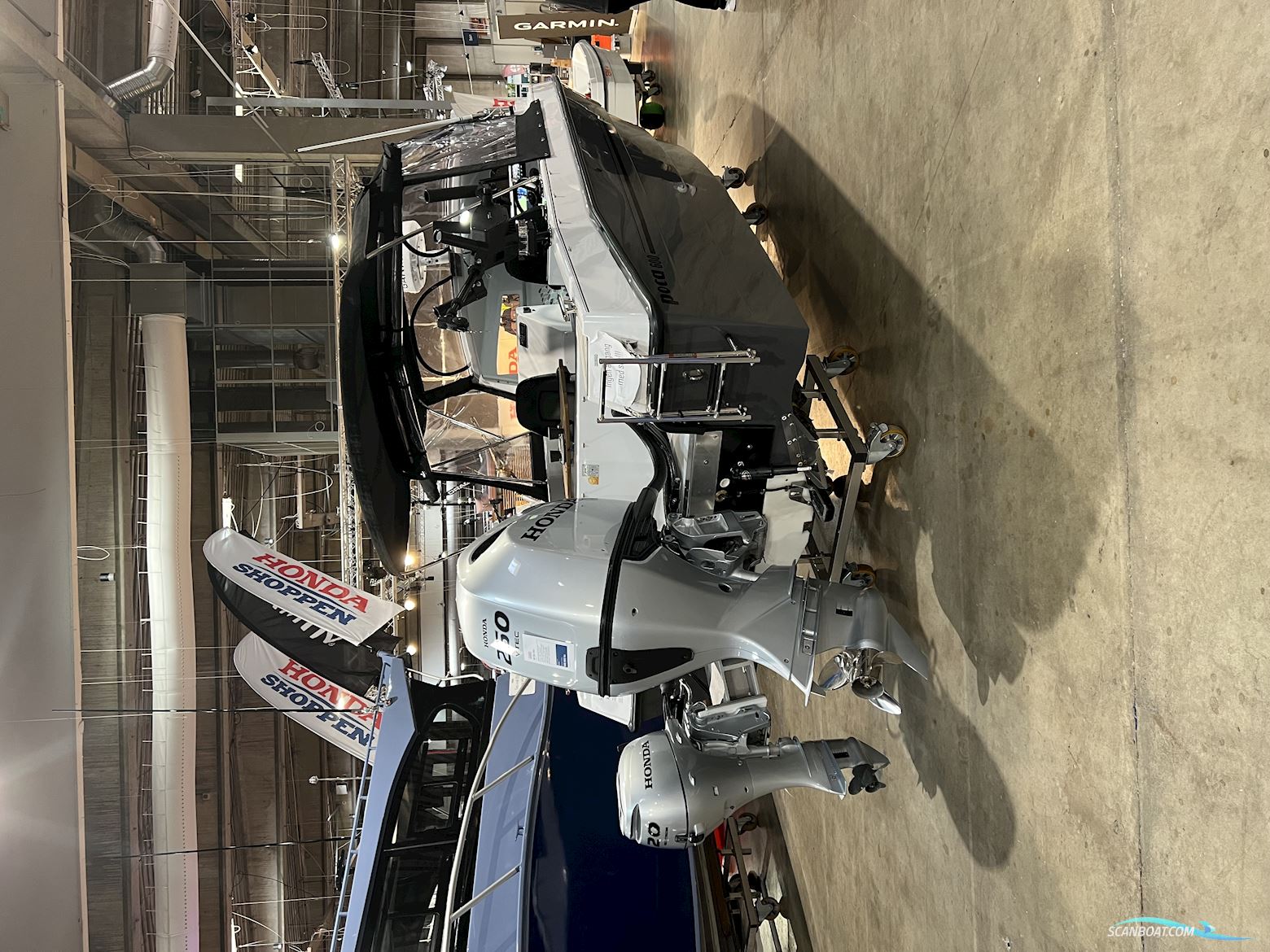 Poca 600 MK3 Med Hardtop og Honda BF 250 XU + BF 20 Lrt