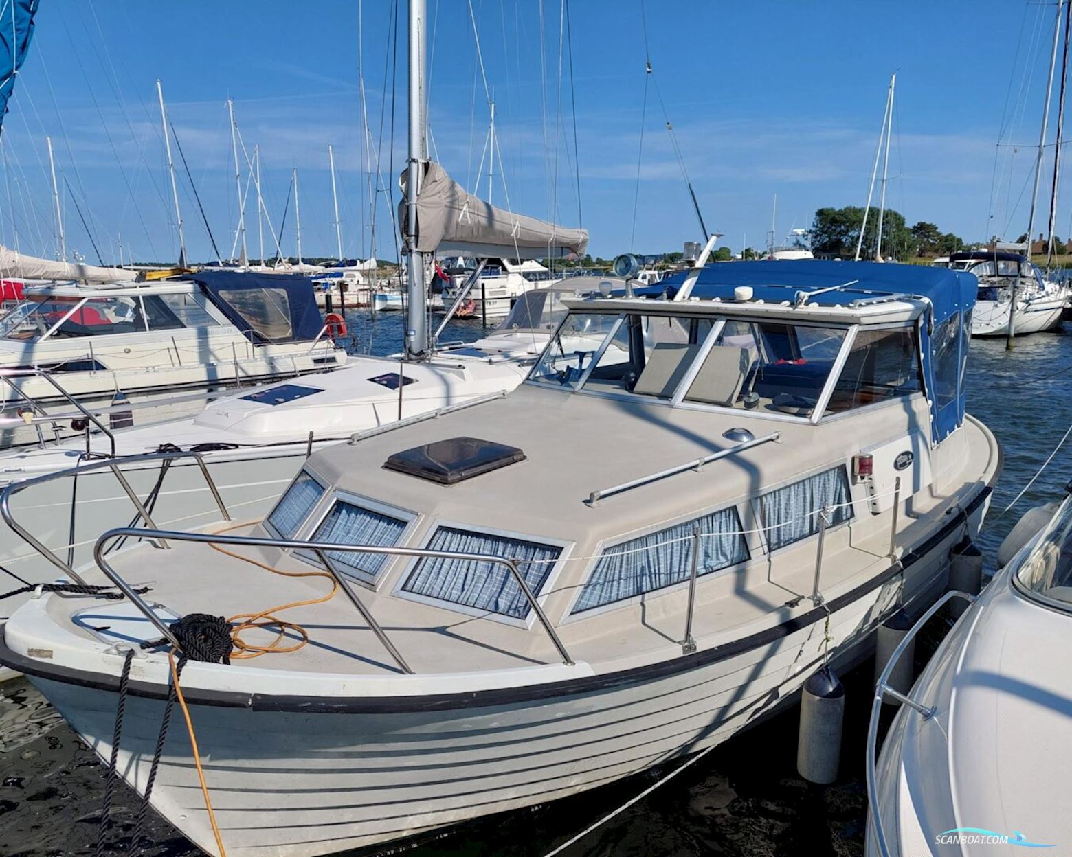 Polar 29 Motorbåd 1978, med Vetus motor, Danmark