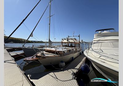 Polyboats Polyflash Motorbåd 1963, med Daimler Benz OM 617 motor, Tyskland