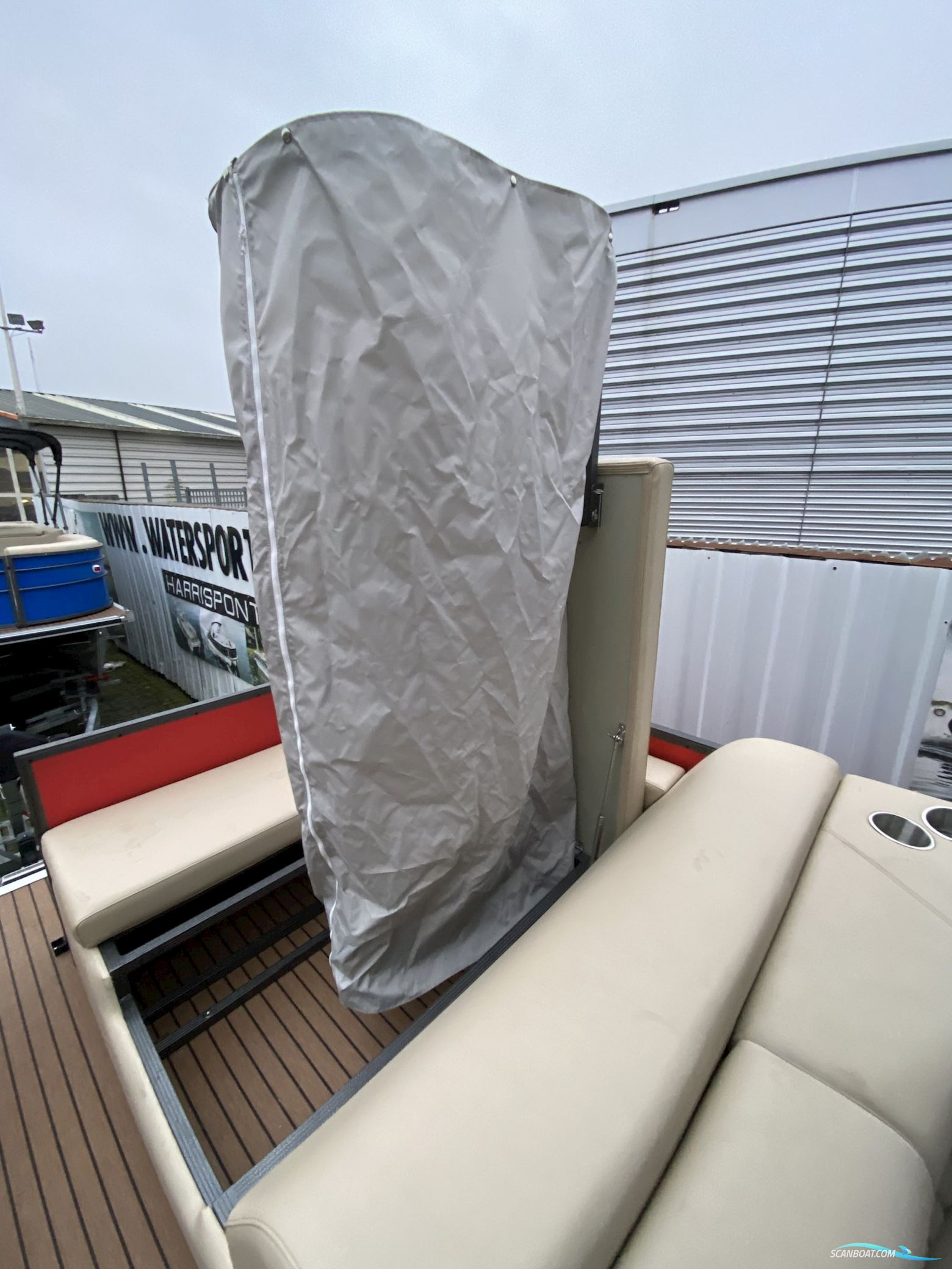 Pontoonboot 25FT 3-Tubes Red